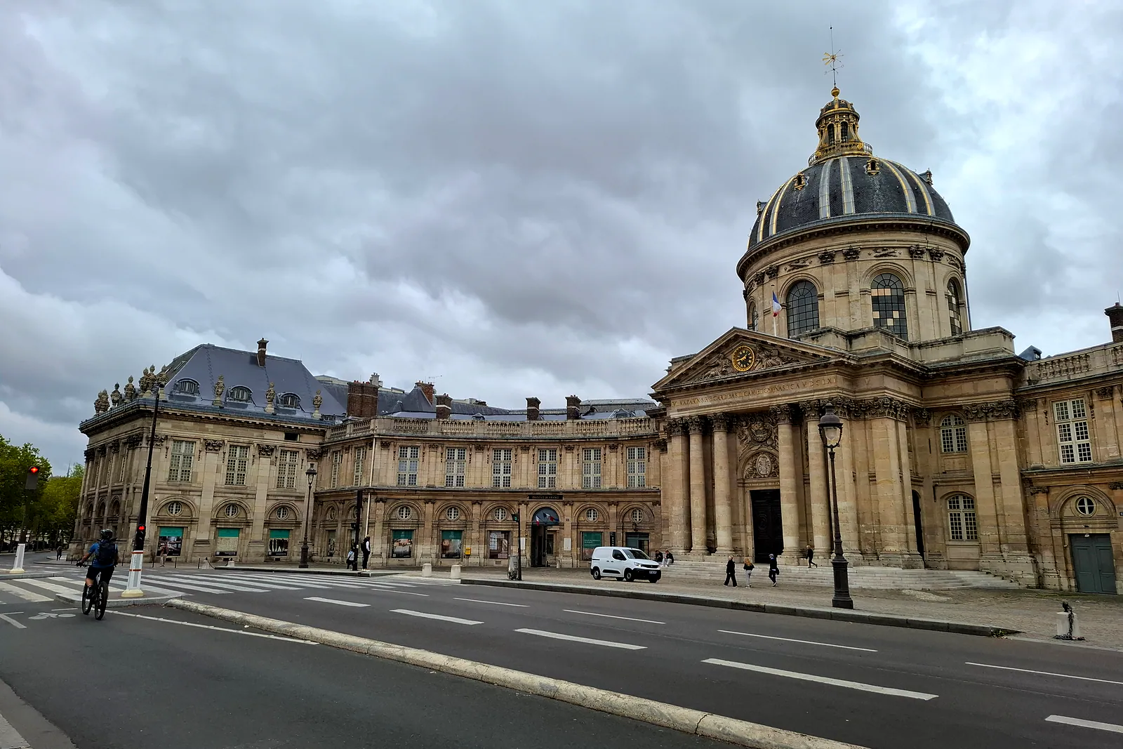 The Institut de France on the banks of the Seine, Paris.
